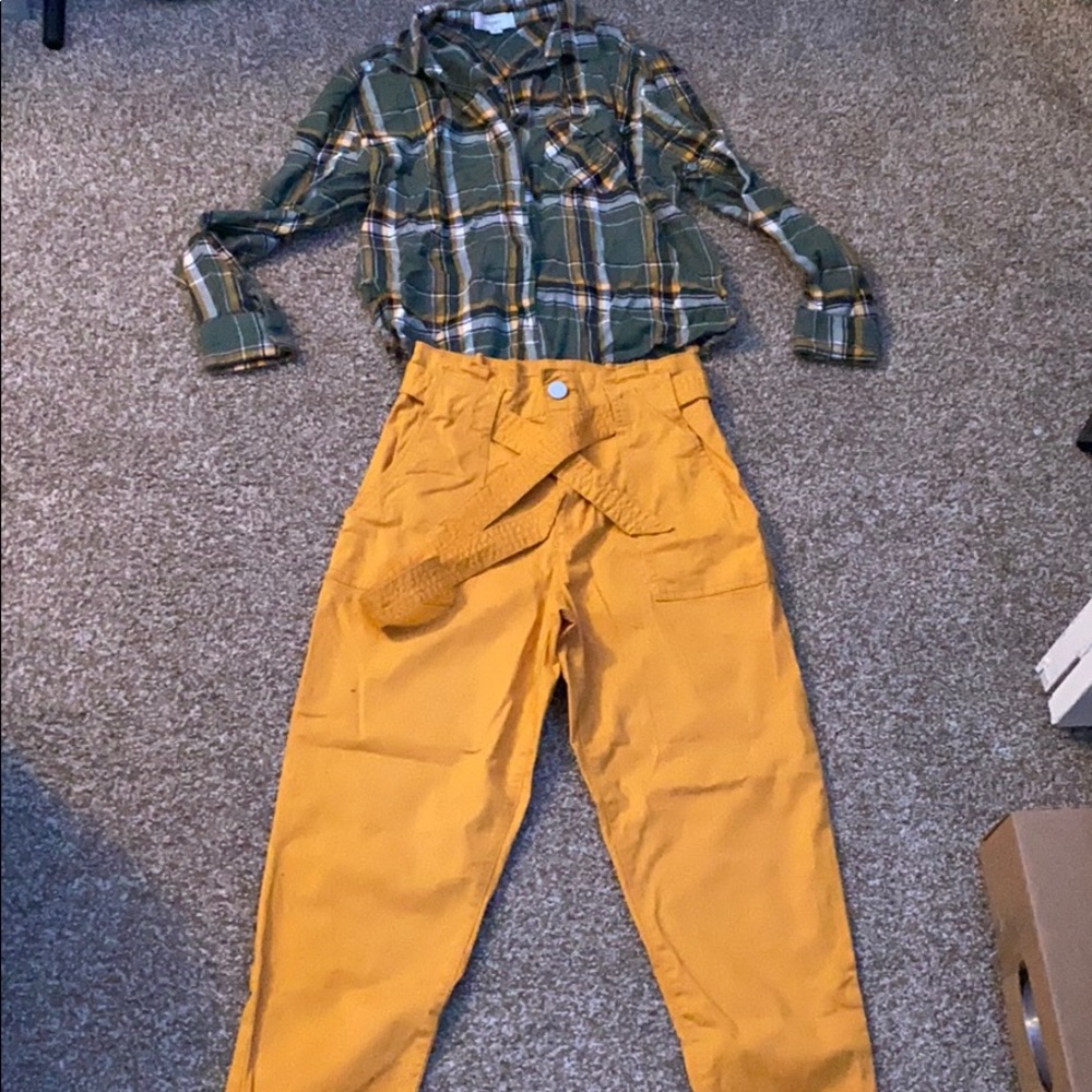 Flannel and pants (complete outfit)